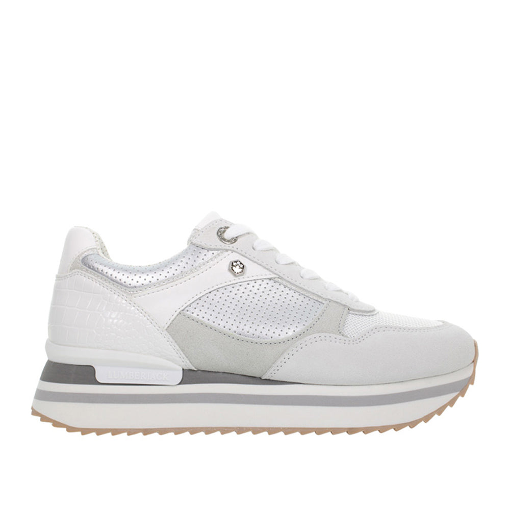 Sneakers Lumberjack Cecilia Donna - Bianco