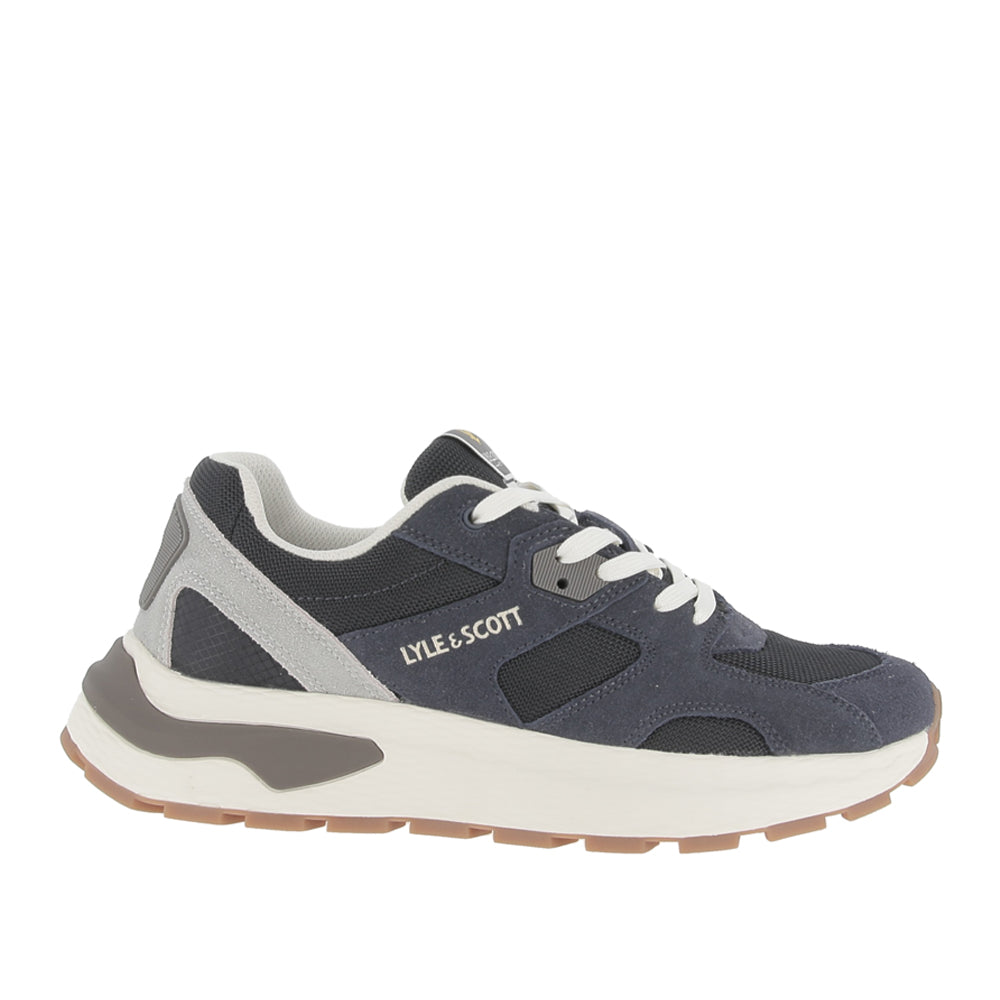 Sneakers Lyle E Scott Logan Suemes Uomo - Blu