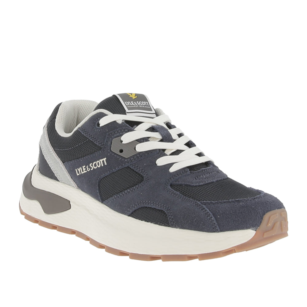 Sneakers Lyle E Scott Logan Suemes Uomo - Blu
