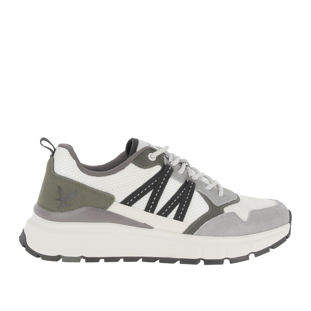 Sneakers Lyle E Scott Lennox Suemes Uomo - Bianco