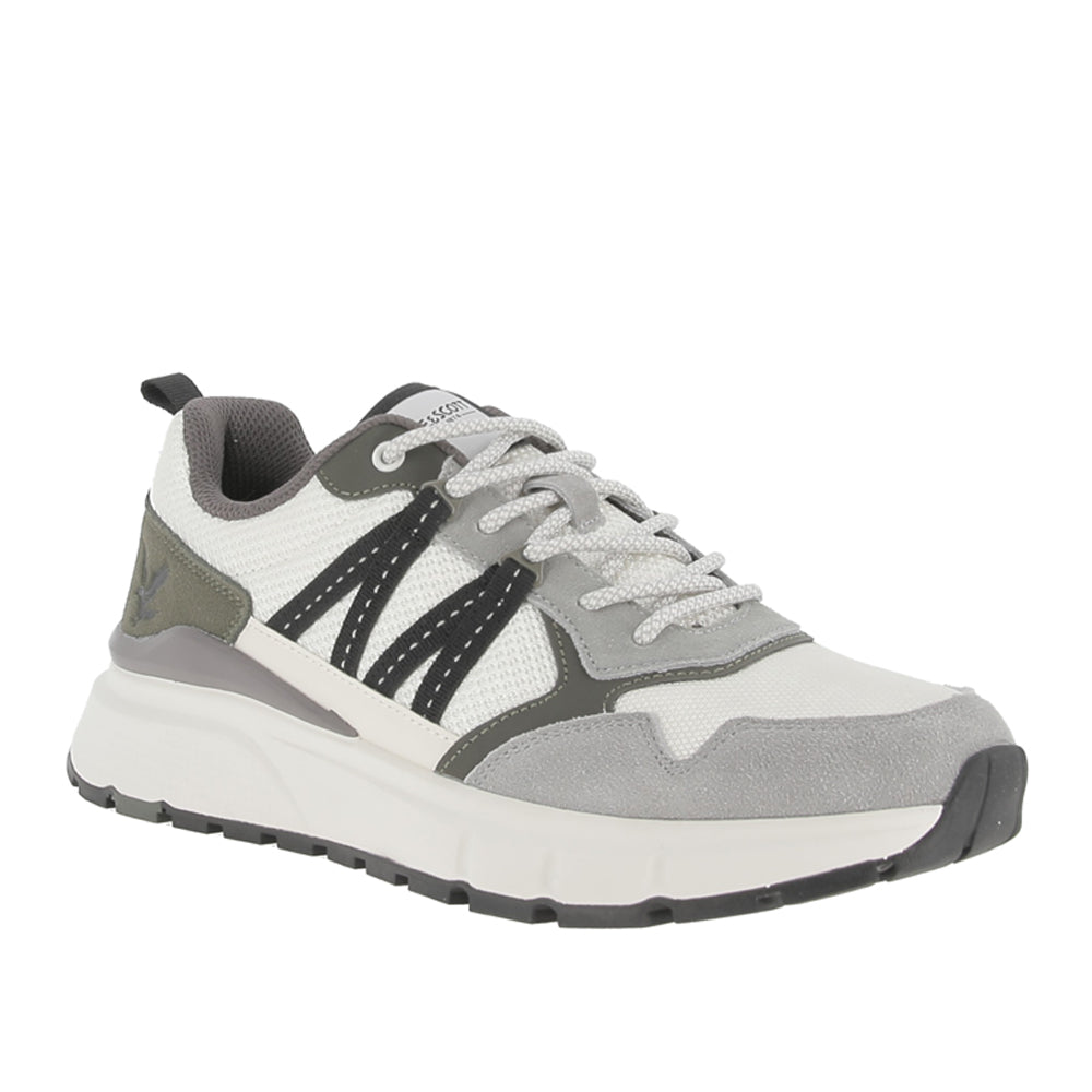 Sneakers Lyle E Scott Lennox Suemes Uomo - Bianco