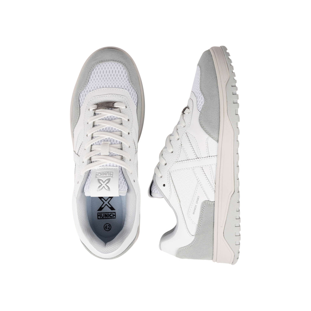 Sneakers Munich Tennez Man 08 Uomo - Bianco