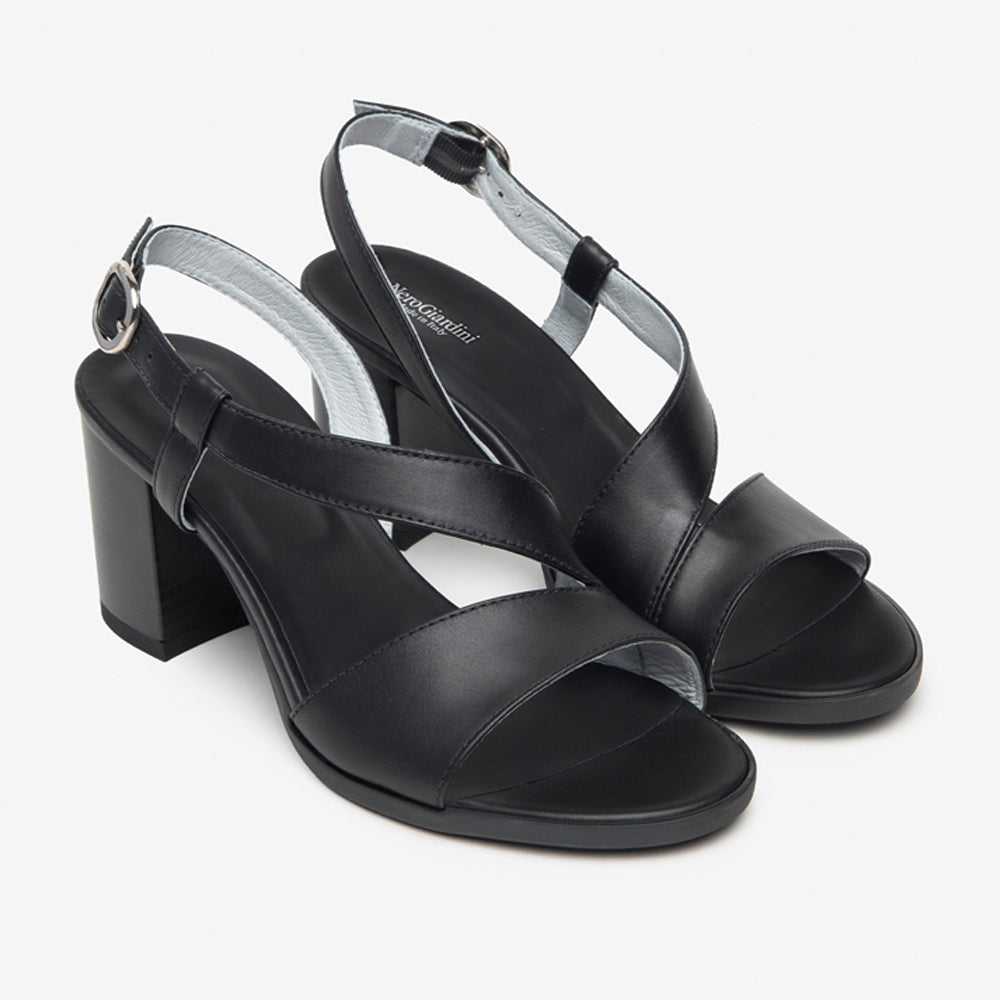 Sandalo NeroGiardini Donna - Nero