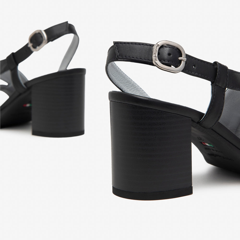 Sandalo NeroGiardini Donna - Nero