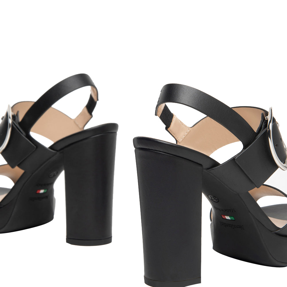 Sandalo NeroGiardini Donna - Nero
