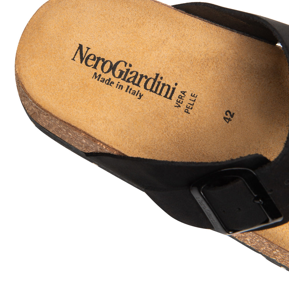 Sandalo NeroGiardini Uomo - Nero