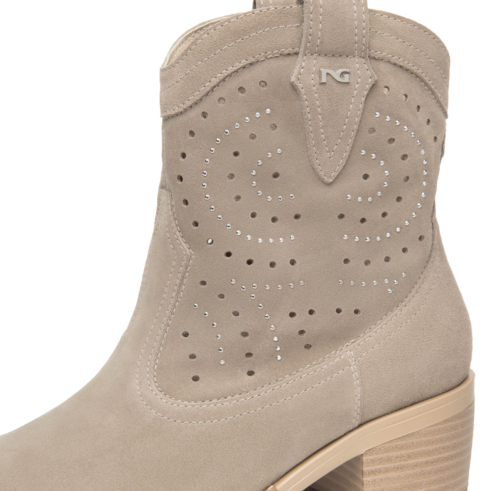 Tronchetto NeroGiardini Donna - Beige