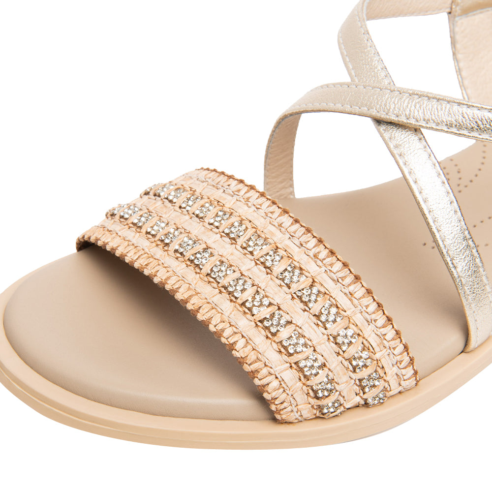 Sandalo NeroGiardini Donna - Beige