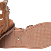 Sandalo NeroGiardini Donna - Cuoio