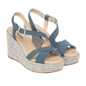 Sandalo NeroGiardini Donna - Blu