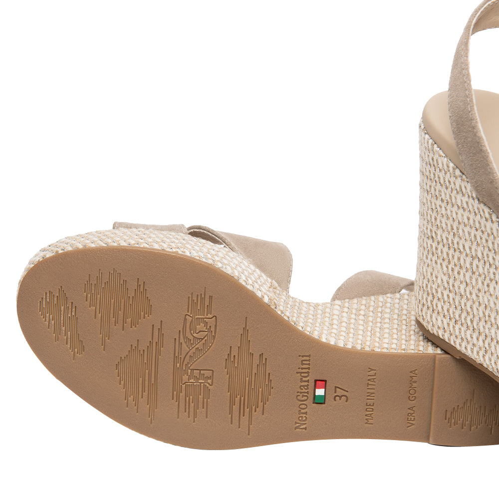 Sandalo NeroGiardini Donna - Beige