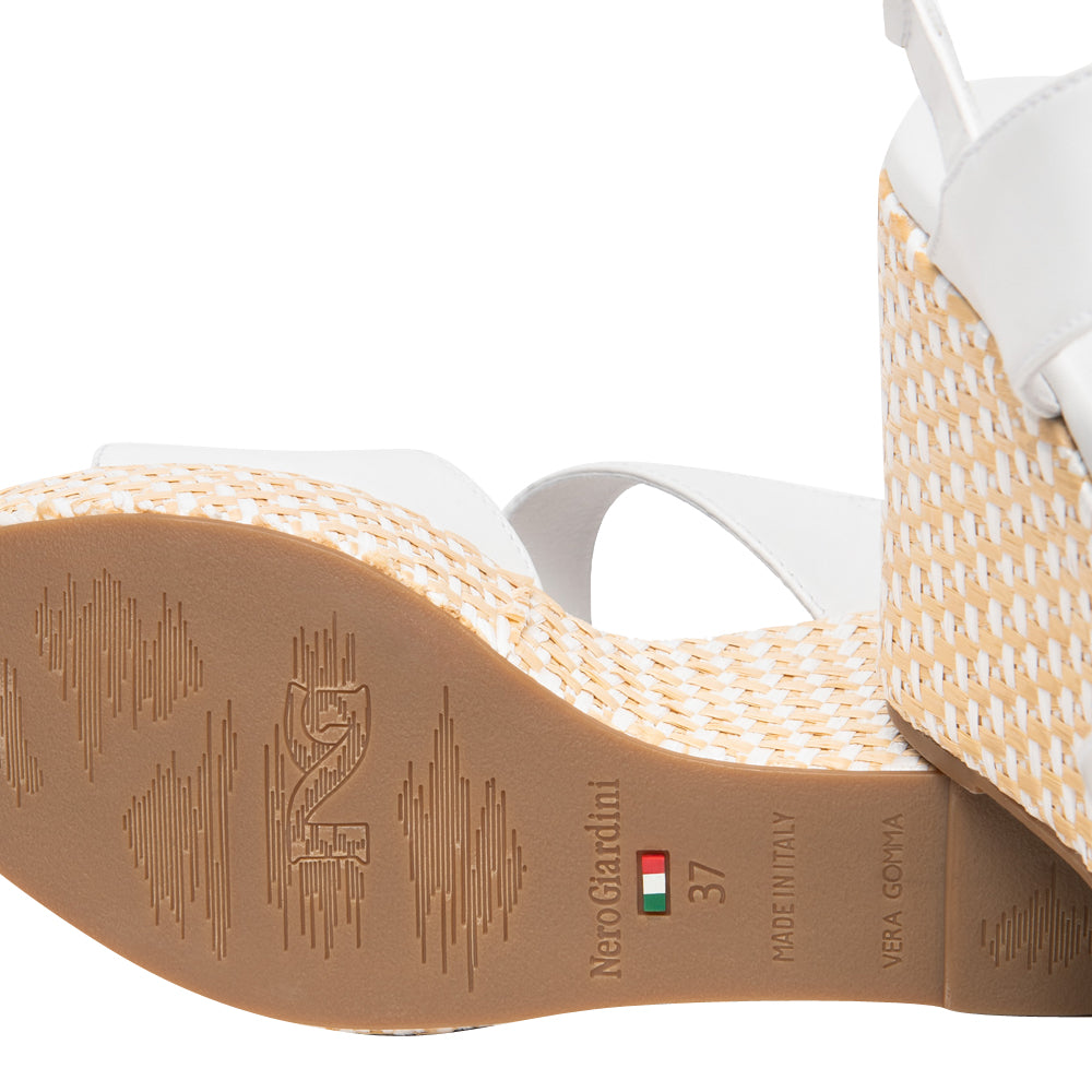 Sandalo NeroGiardini Donna - Bianco