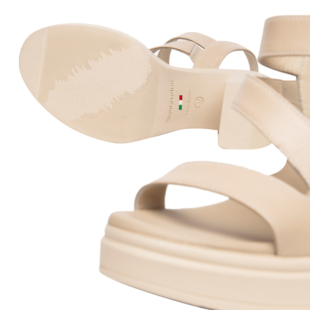Sandalo NeroGiardini Donna - Beige