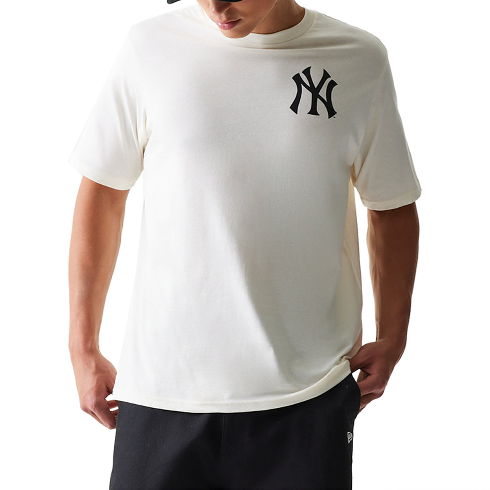 T-Shirt New Era New York Yankees Uomo - Bianco