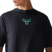 T-Shirt New Era Chicago Bulls Uomo - Nero