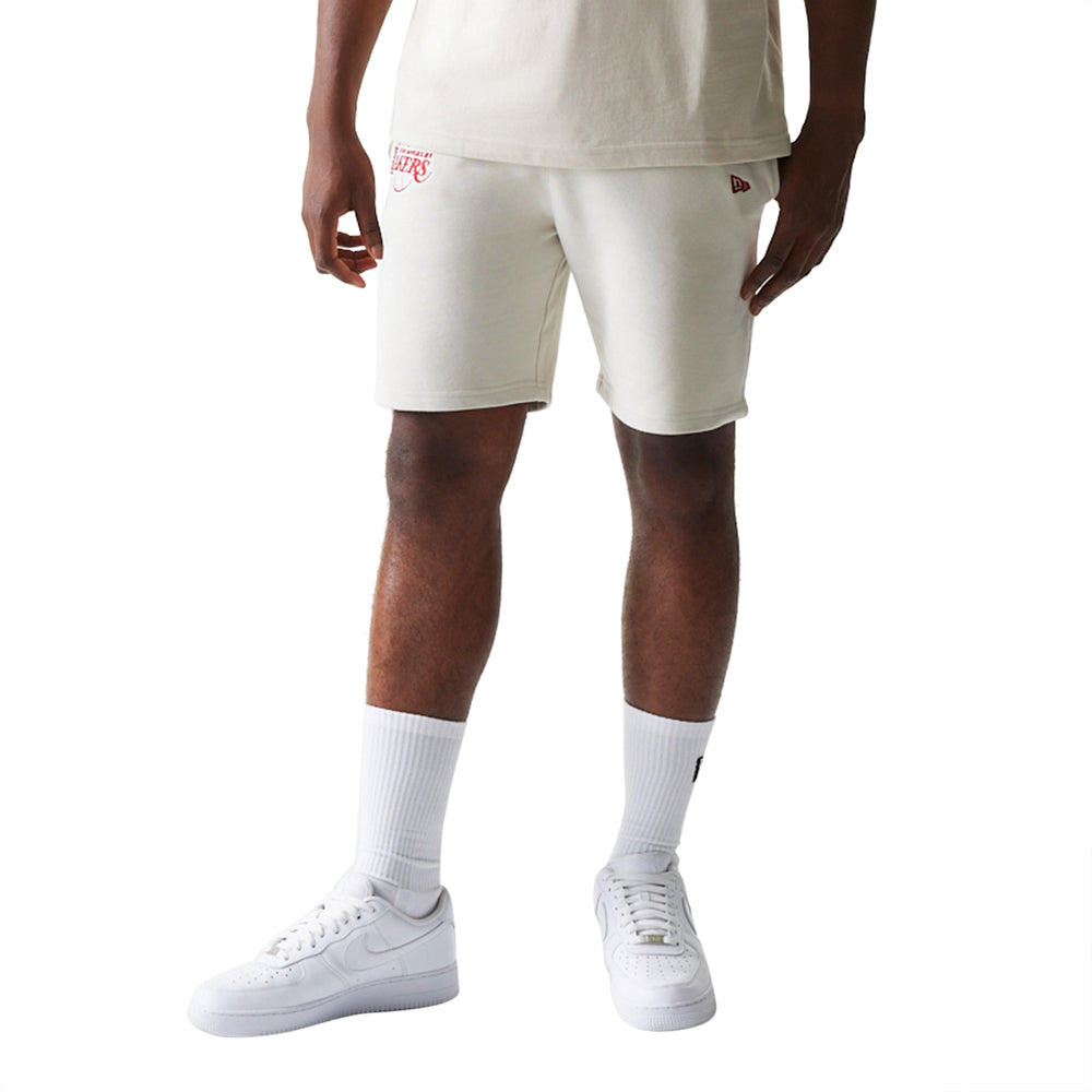 Shorts New Era Los Angeles Lakers Uomo - Beige