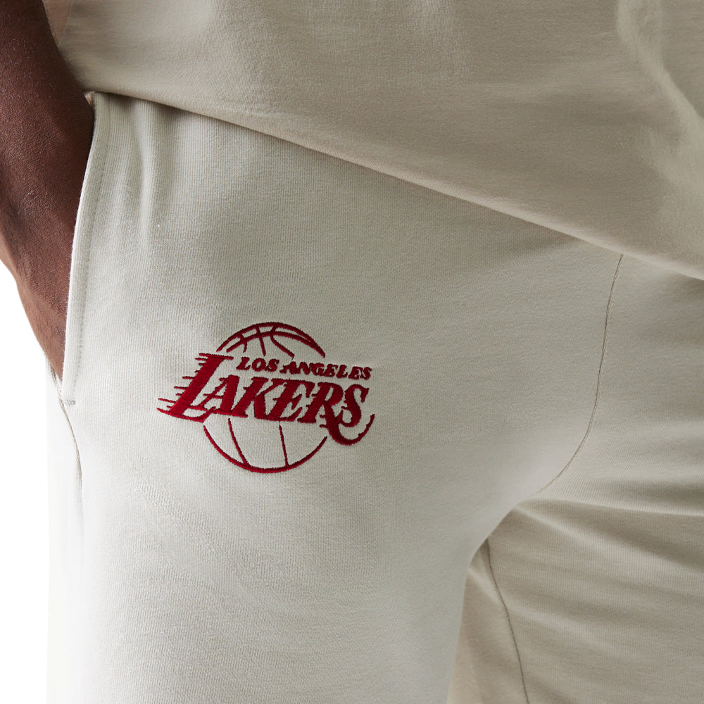 Shorts New Era Los Angeles Lakers Uomo - Beige