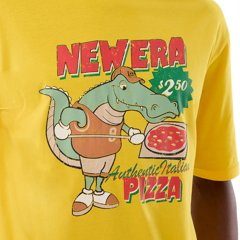 T-Shirt New Era None Uomo - Giallo