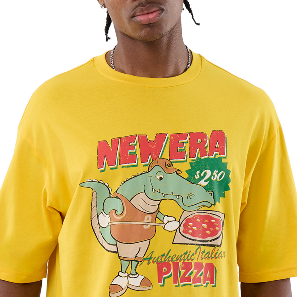 T-Shirt New Era None Uomo - Giallo
