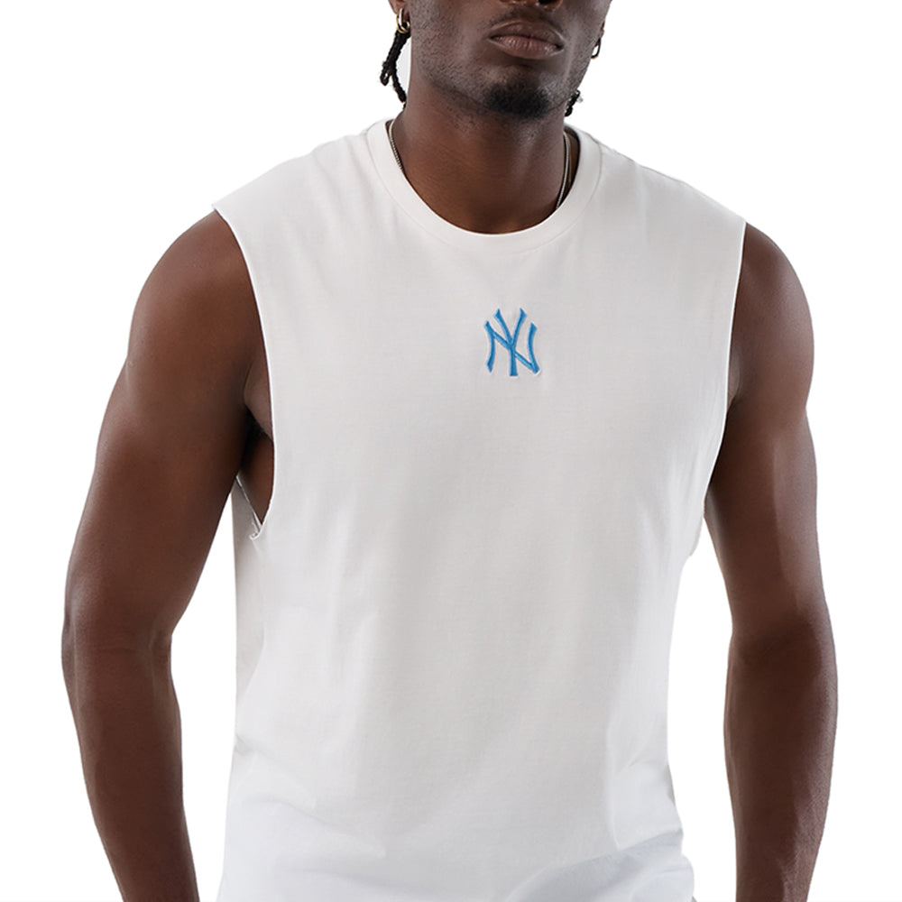 T-Shirt New Era New York Yankees Uomo - Bianco