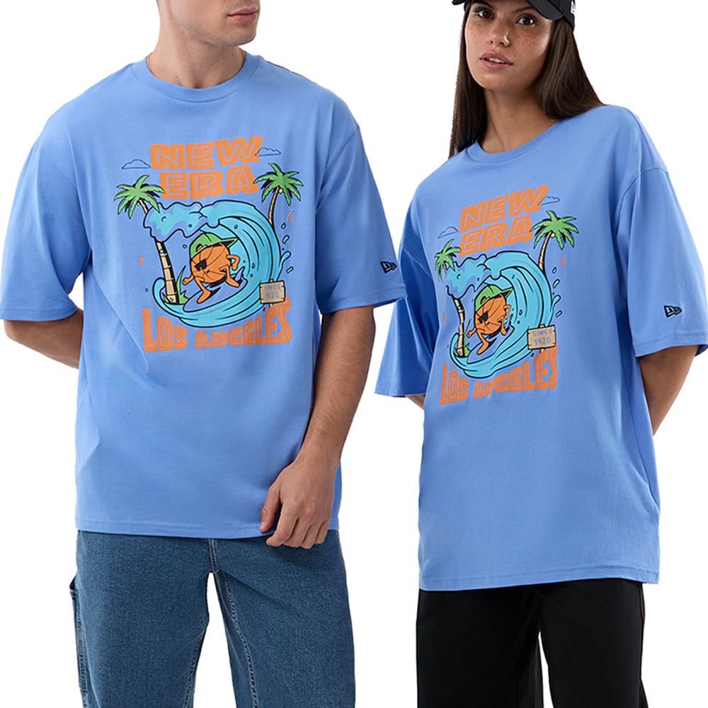 T-Shirt New Era None Uomo - Blu