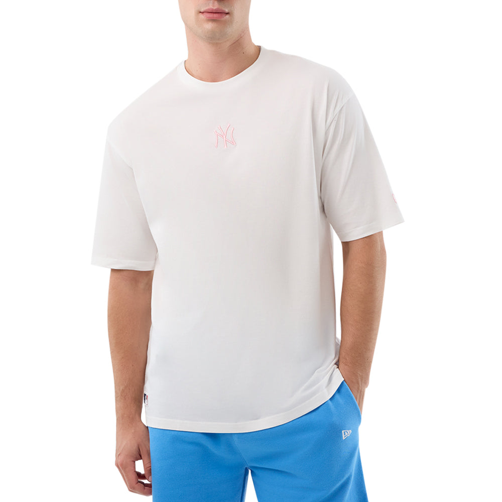 T-Shirt New Era New York Yankees Uomo - Bianco