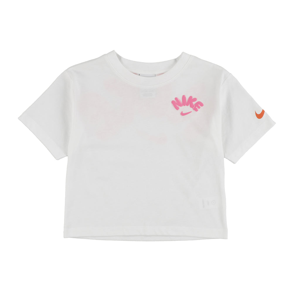 T-Shirt Nike Unisex Bimbo - Bianco