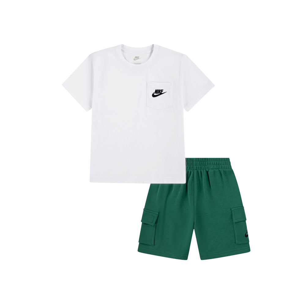 Completo Nike Unisex Bimbo - Bianco