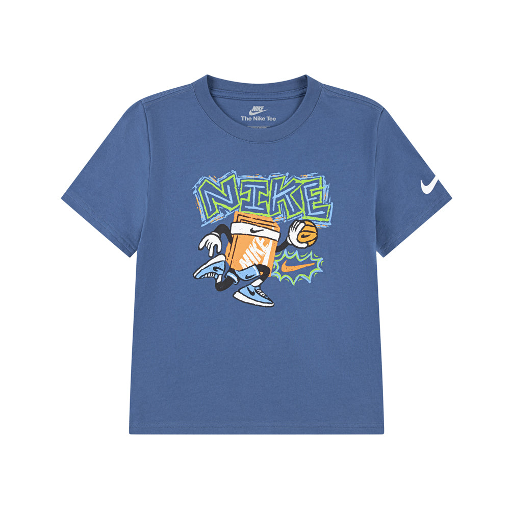 T-Shirt Nike Unisex Bimbo - Blu