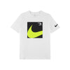 t shirt nike unisex ragazzo bianco 290470
