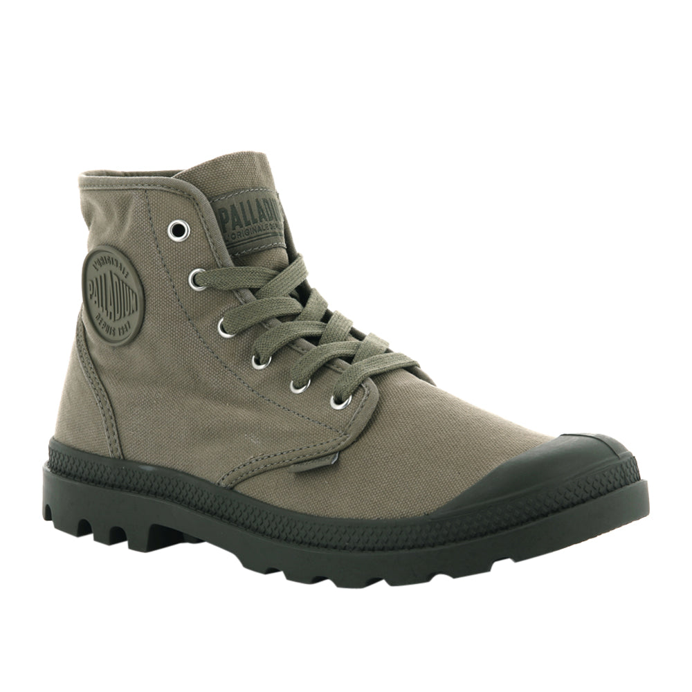 Scarponcino Palladium Pampa hi Uomo - Verde
