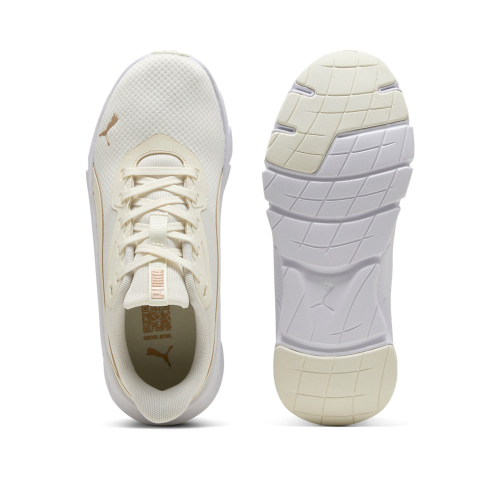 Scarpa Running Puma Flexfocus Lite Modern Woven Donna - Avorio
