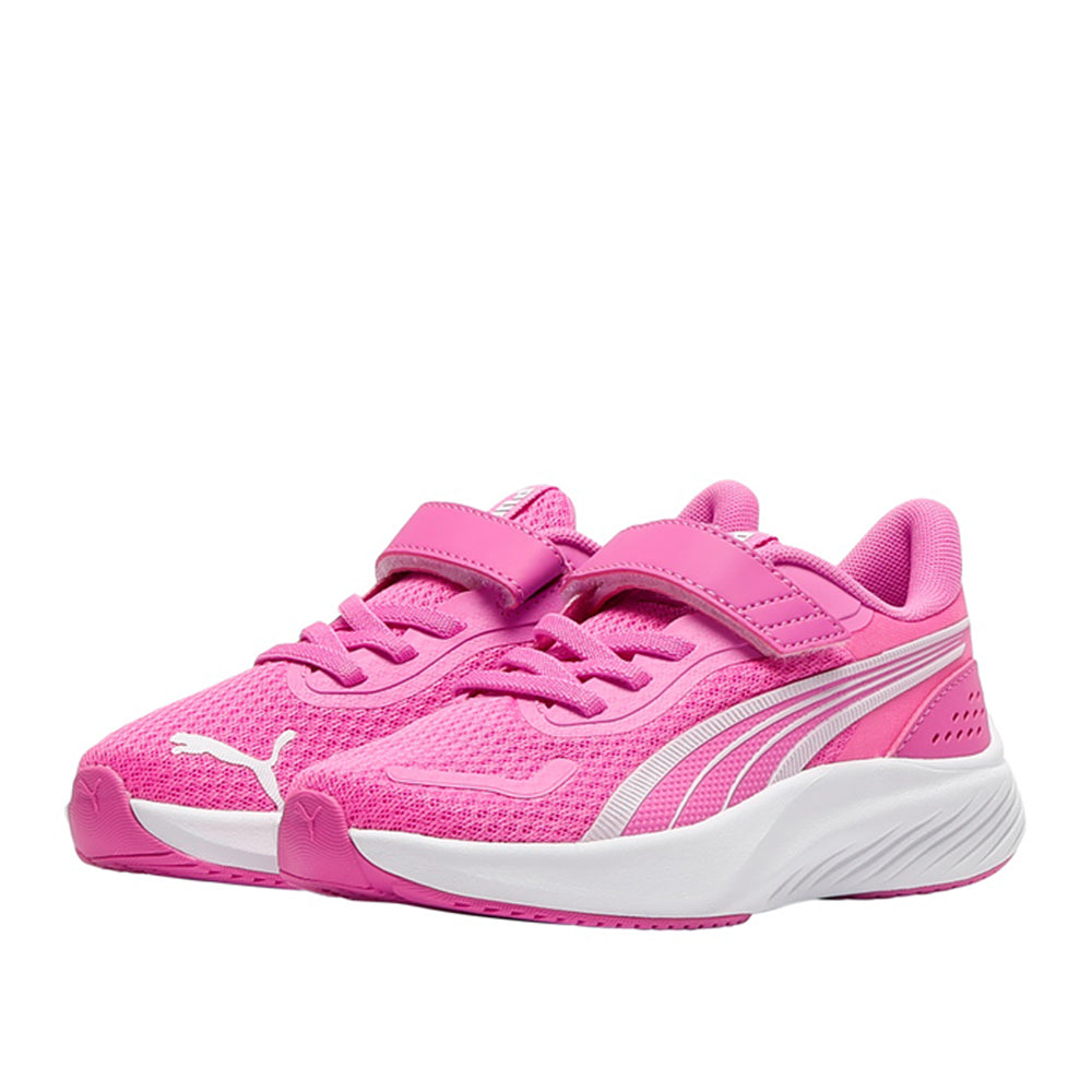 Scarpa Running Puma Pounce Lite Ac+ ps Unisex Bambino - Rosa