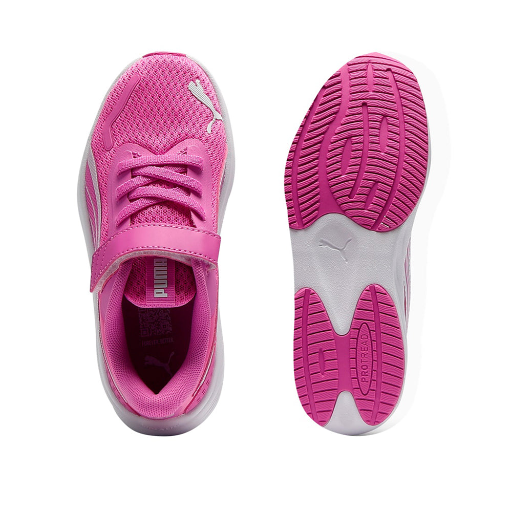 Scarpa Running Puma Pounce Lite Ac+ ps Unisex Bambino - Rosa