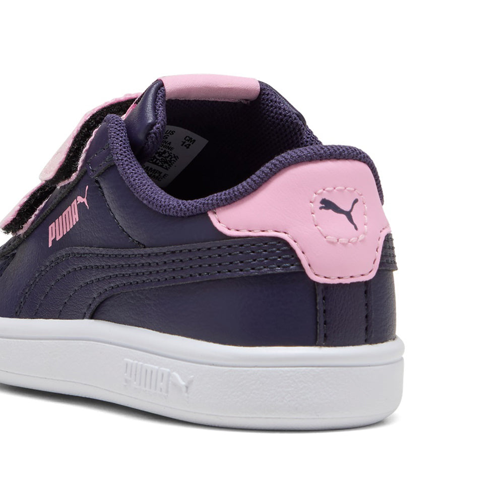 Sneakers Puma Puma Smash 3.0 L Glitter Velcro V Inf Bimba - Viola