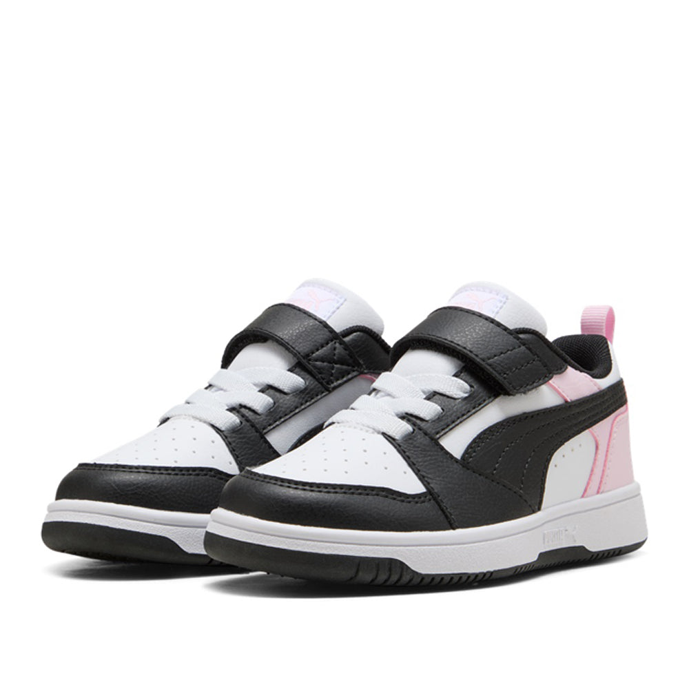 Sneakers Puma Rebound V6 Lo Ac+ ps Bambina - Bianco