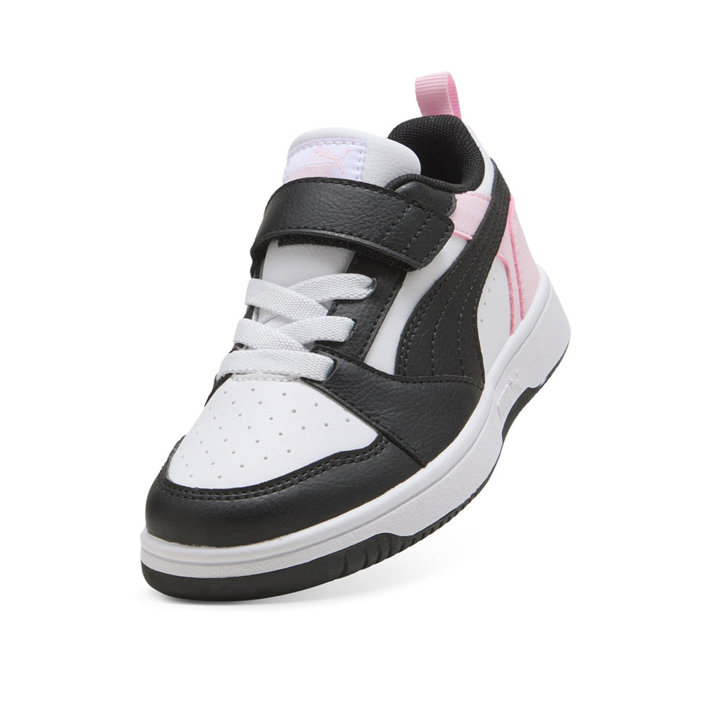 Sneakers Puma Rebound V6 Lo Ac+ ps Bambina - Bianco