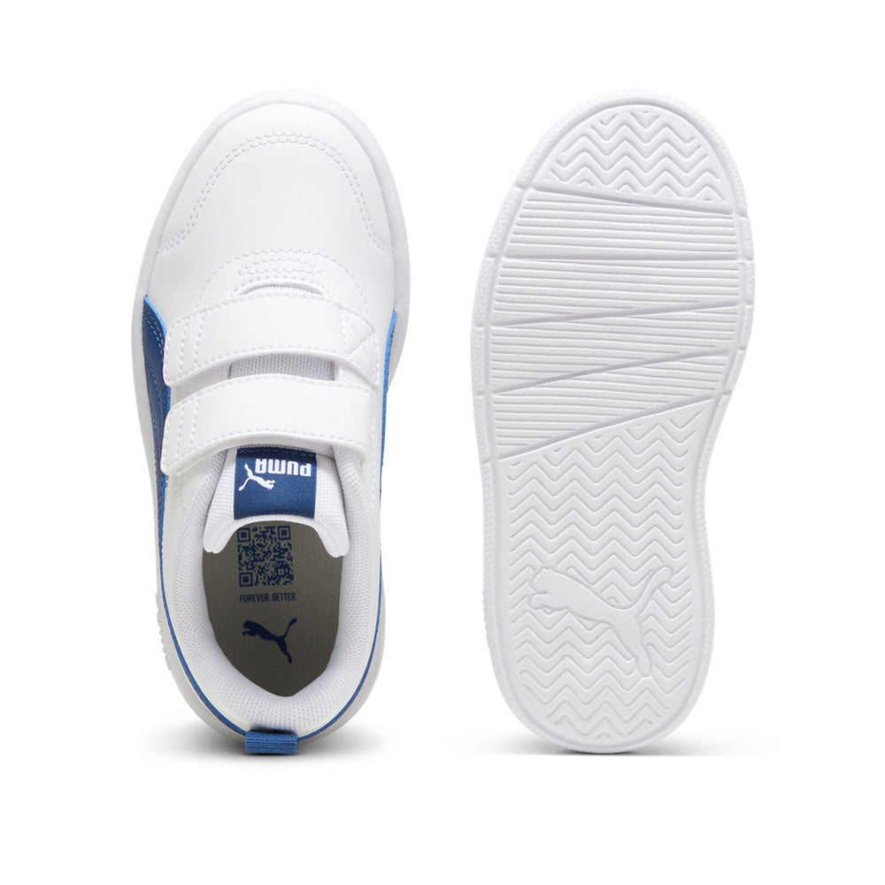 Sneakers Puma Courtflex V3 V ps Bambina - Bianco