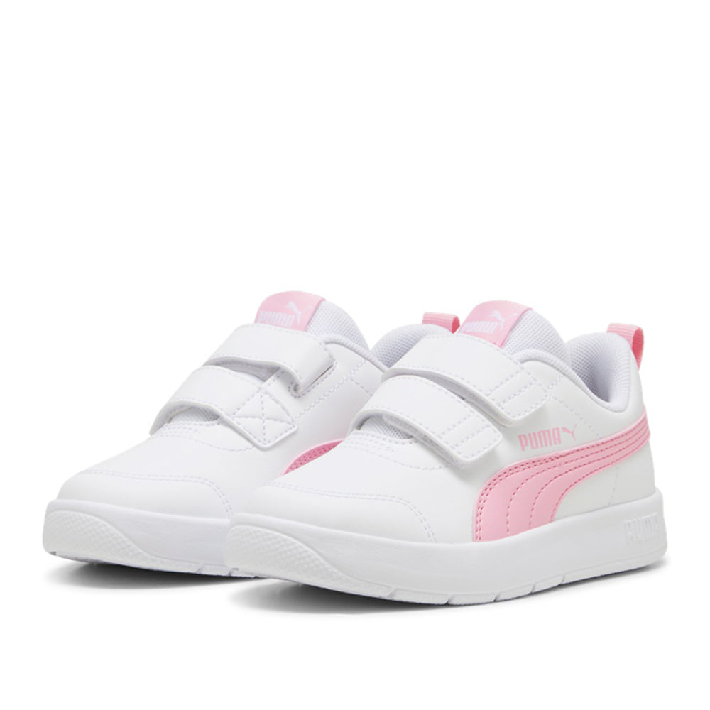Sneakers Puma Courtflex V3 V ps Bambina - Bianco