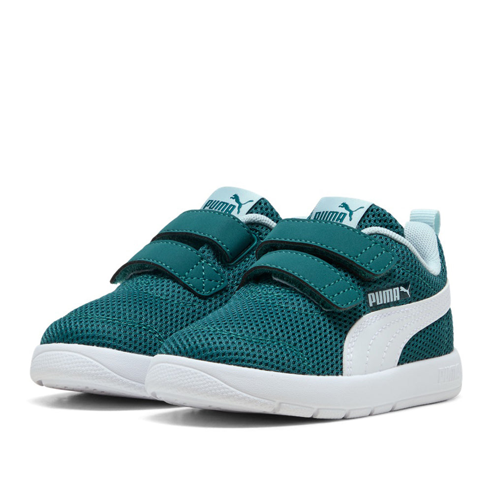 Sneakers Puma Courtflex V3 Mesh Inf Bimba - Turchese