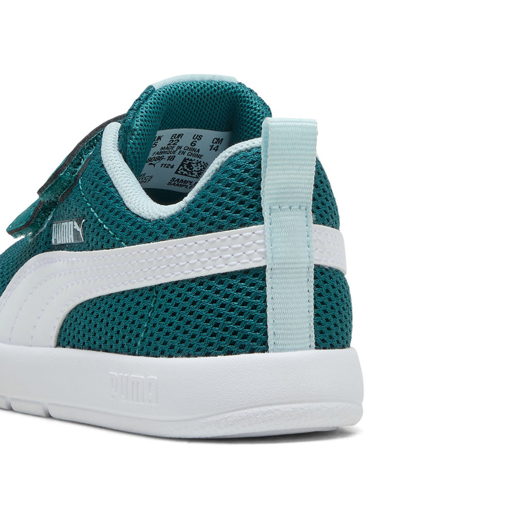Sneakers Puma Courtflex V3 Mesh Inf Bimba - Turchese