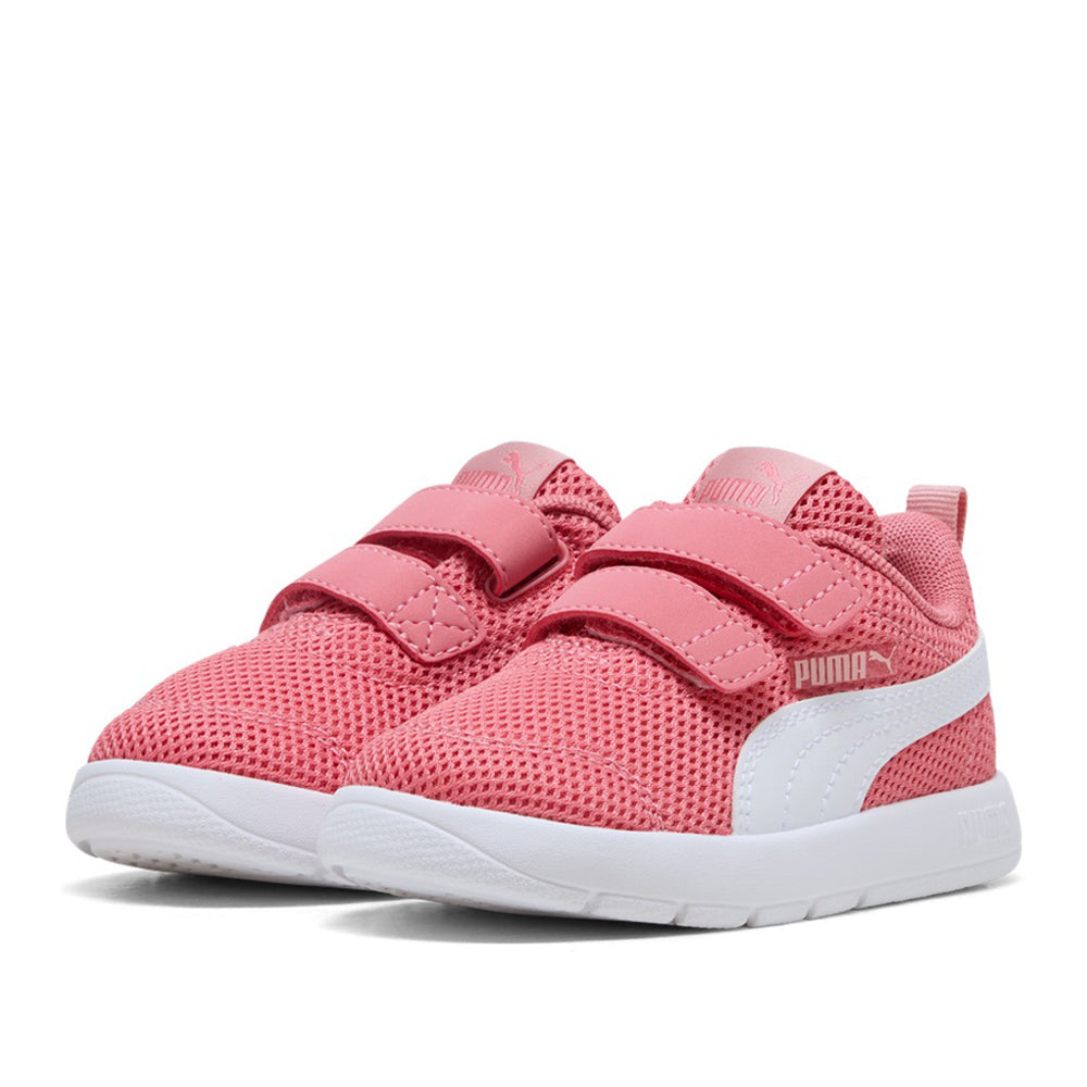 Sneakers Puma Courtflex V3 Mesh Inf Bimba - Rosa