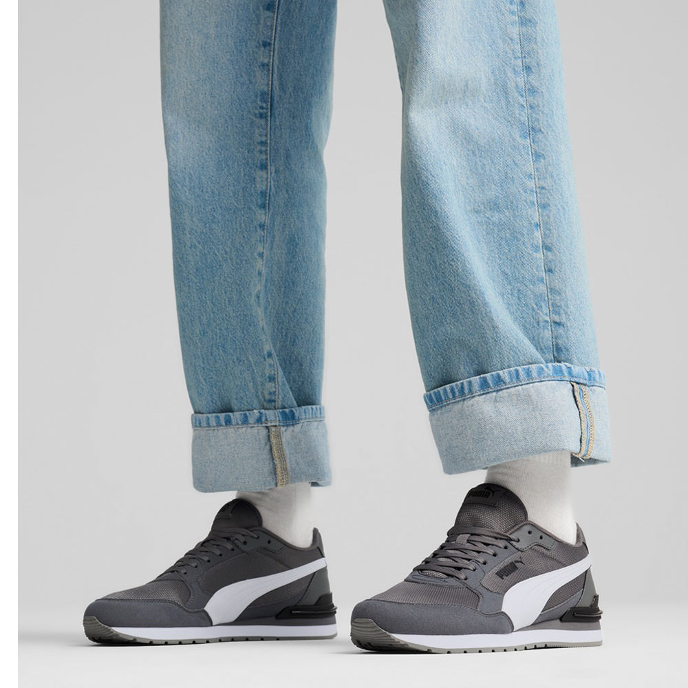 Sneakers Puma St Runner V4 Mesh Uomo - Grigio