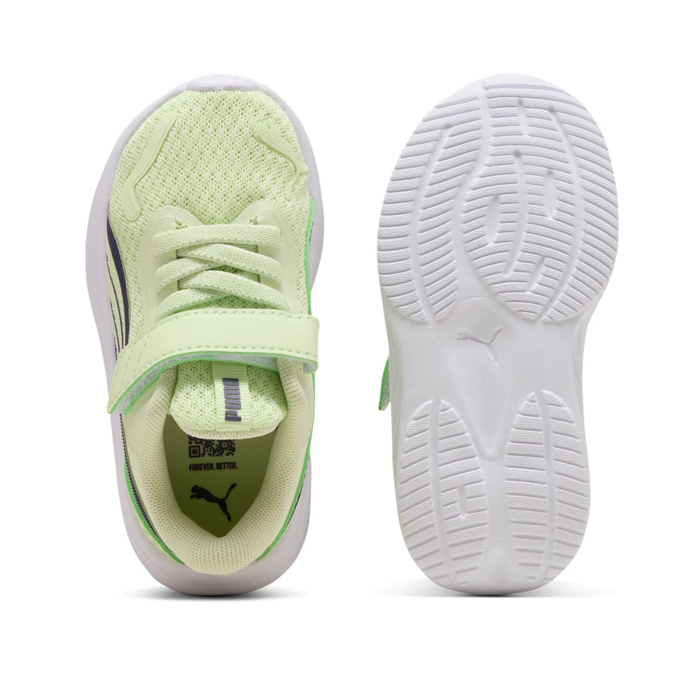 Sneakers Puma Pounce Ac+ Inf Unisex Bimbo - Verde