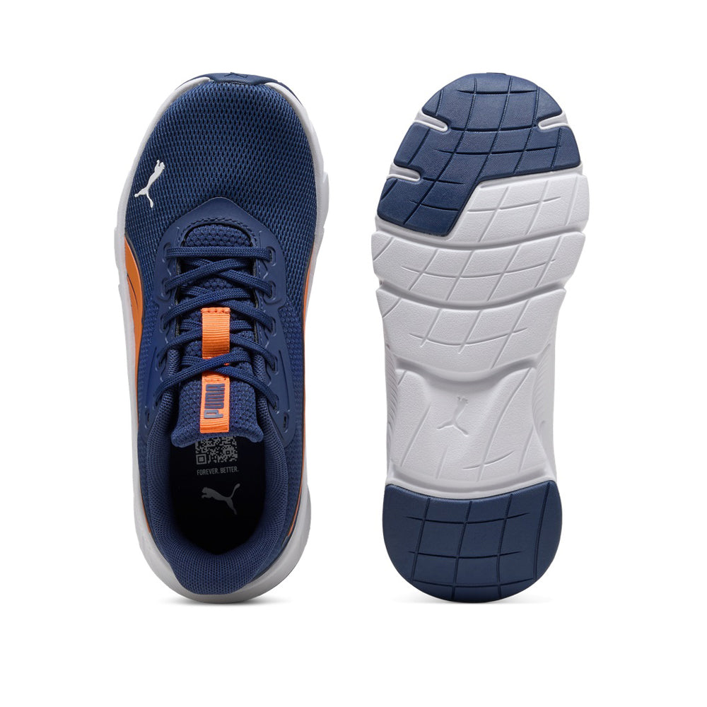 Scarpa Running Puma Flexfocus Lite Modern jr Unisex Ragazzo - Blu