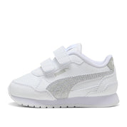 Sneakers Puma St Runner V4 Sl Glitter V Inf Bimba - Bianco