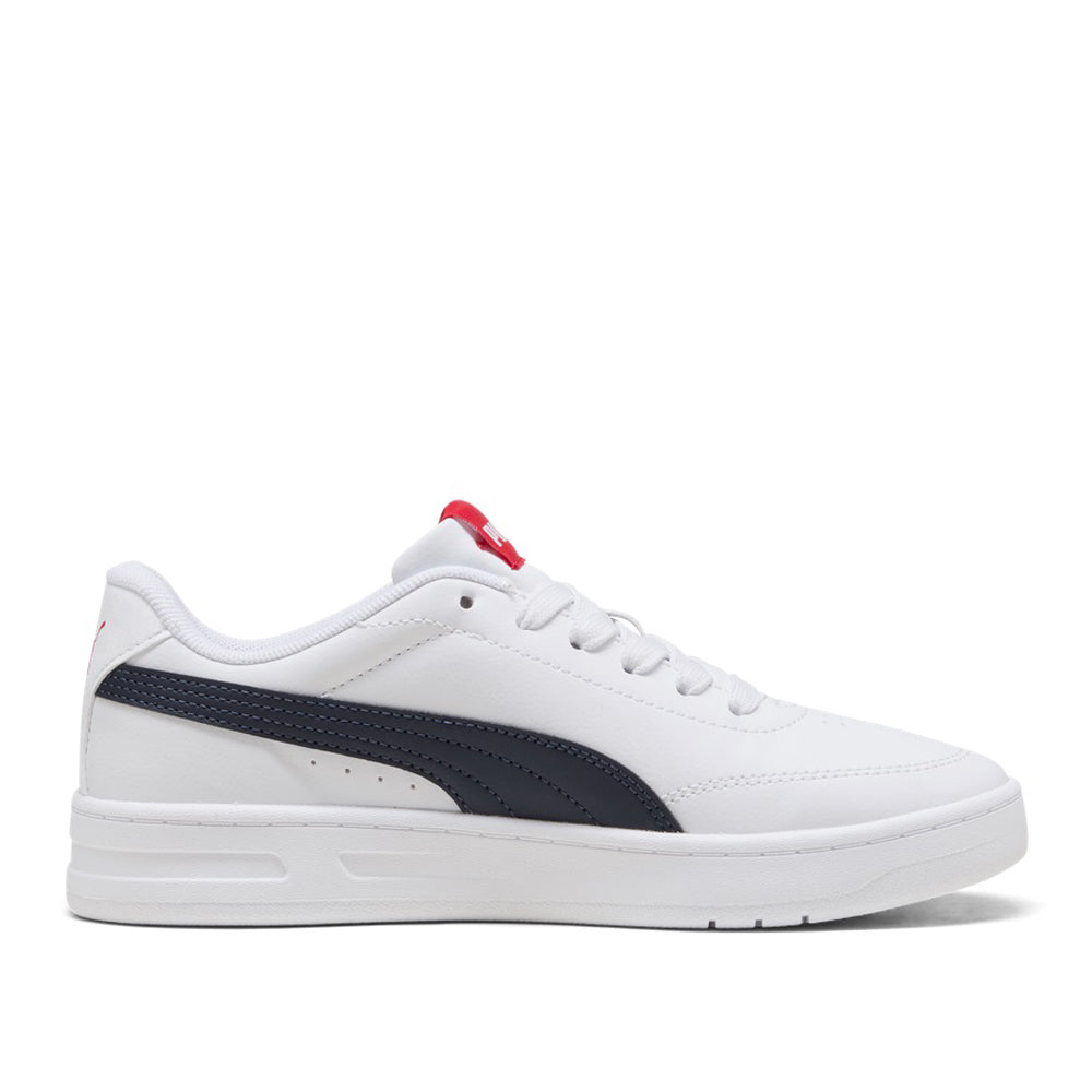 Sneakers Puma Court Classic Clean jr Unisex Ragazzo - Bianco
