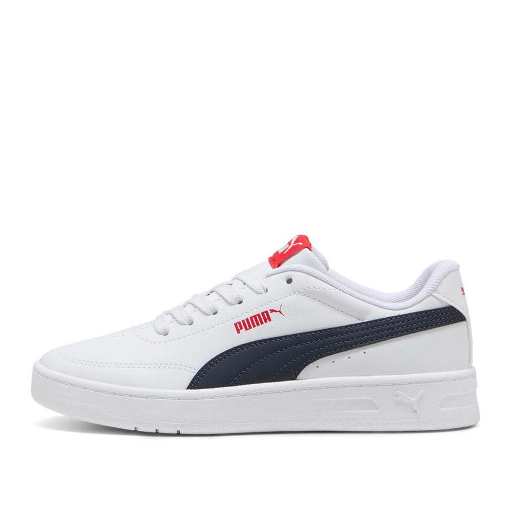 Sneakers Puma Court Classic Clean jr Unisex Ragazzo - Bianco