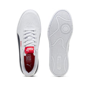 Sneakers Puma Court Classic Clean jr Unisex Ragazzo - Bianco