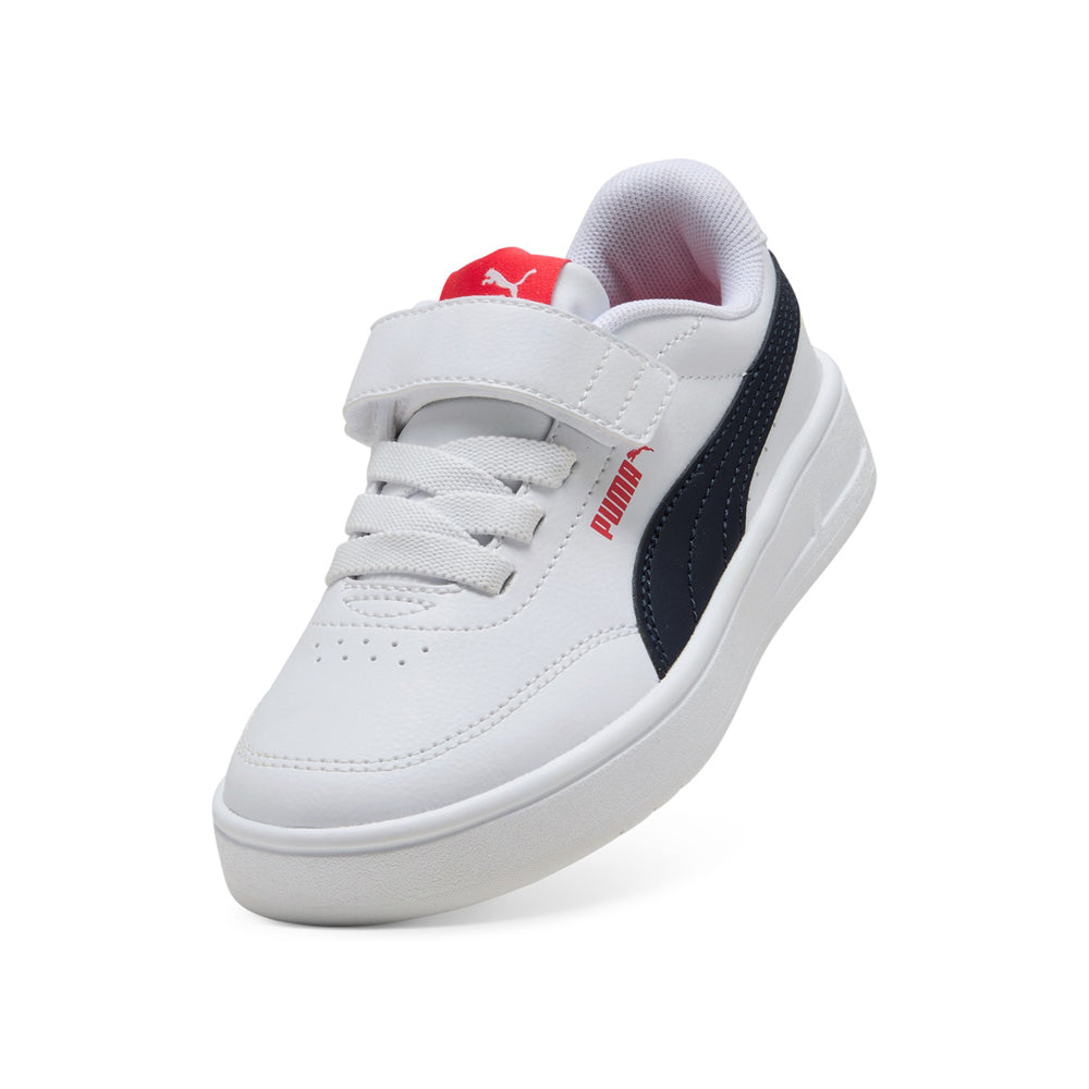 Sneakers Puma Court Classic Clean Ac+ ps Unisex Bambino - Bianco